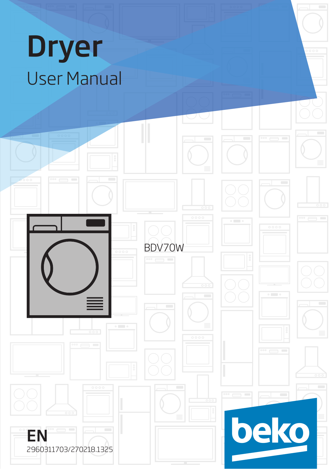 Beko BDV70W User Manual