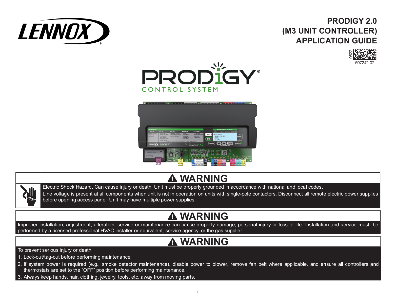 Lennox Prodigy m3