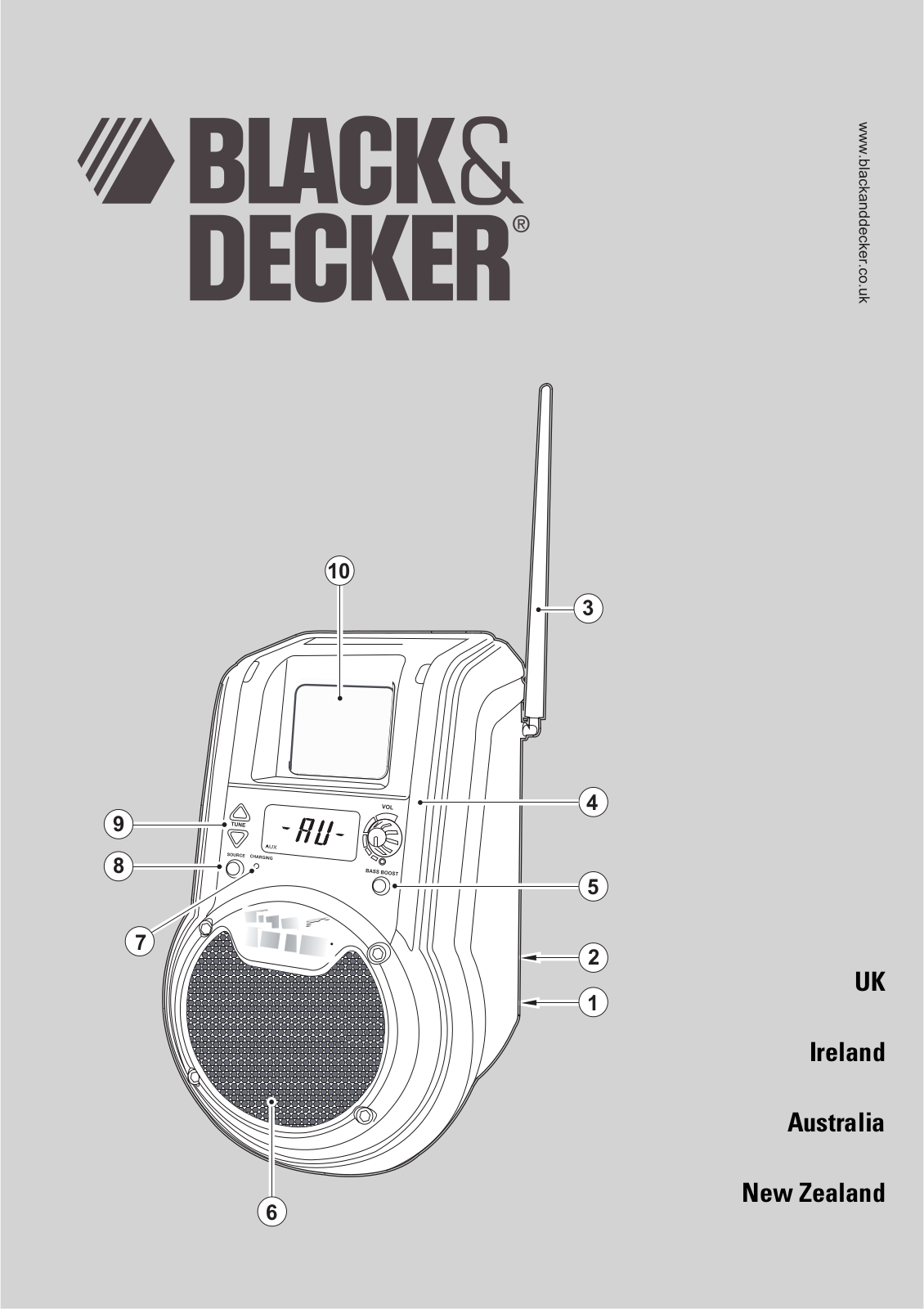 Black & Decker Bd18rc Instruction Manual