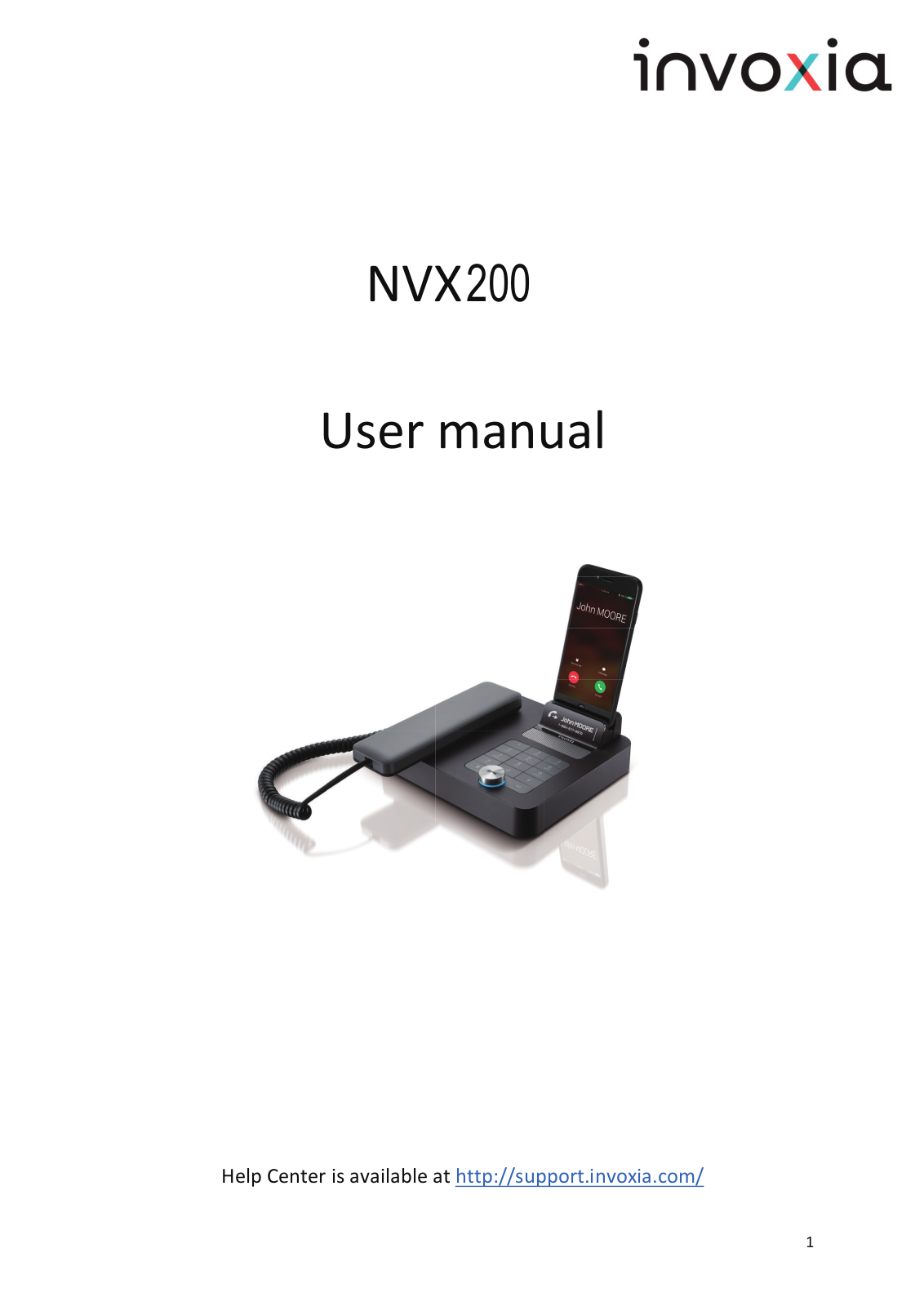 invoxia DCK3 Users Manual