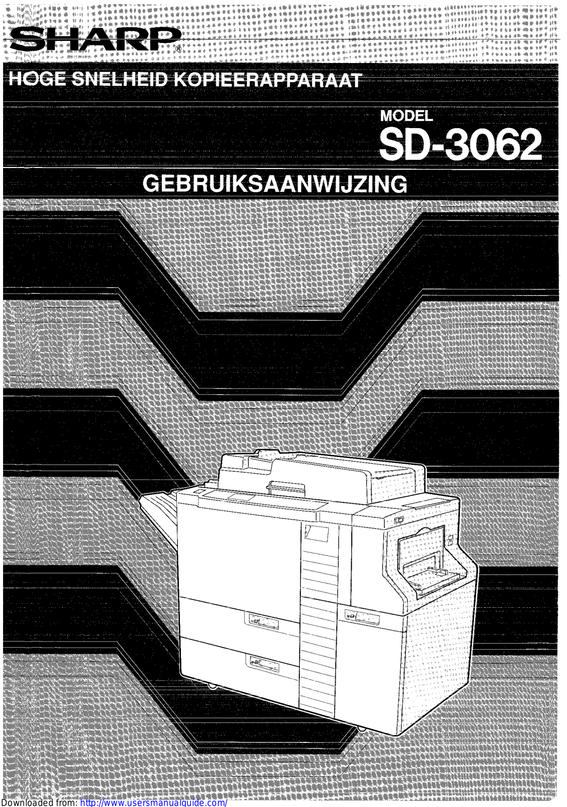 SHARP SD-3062 User Manual