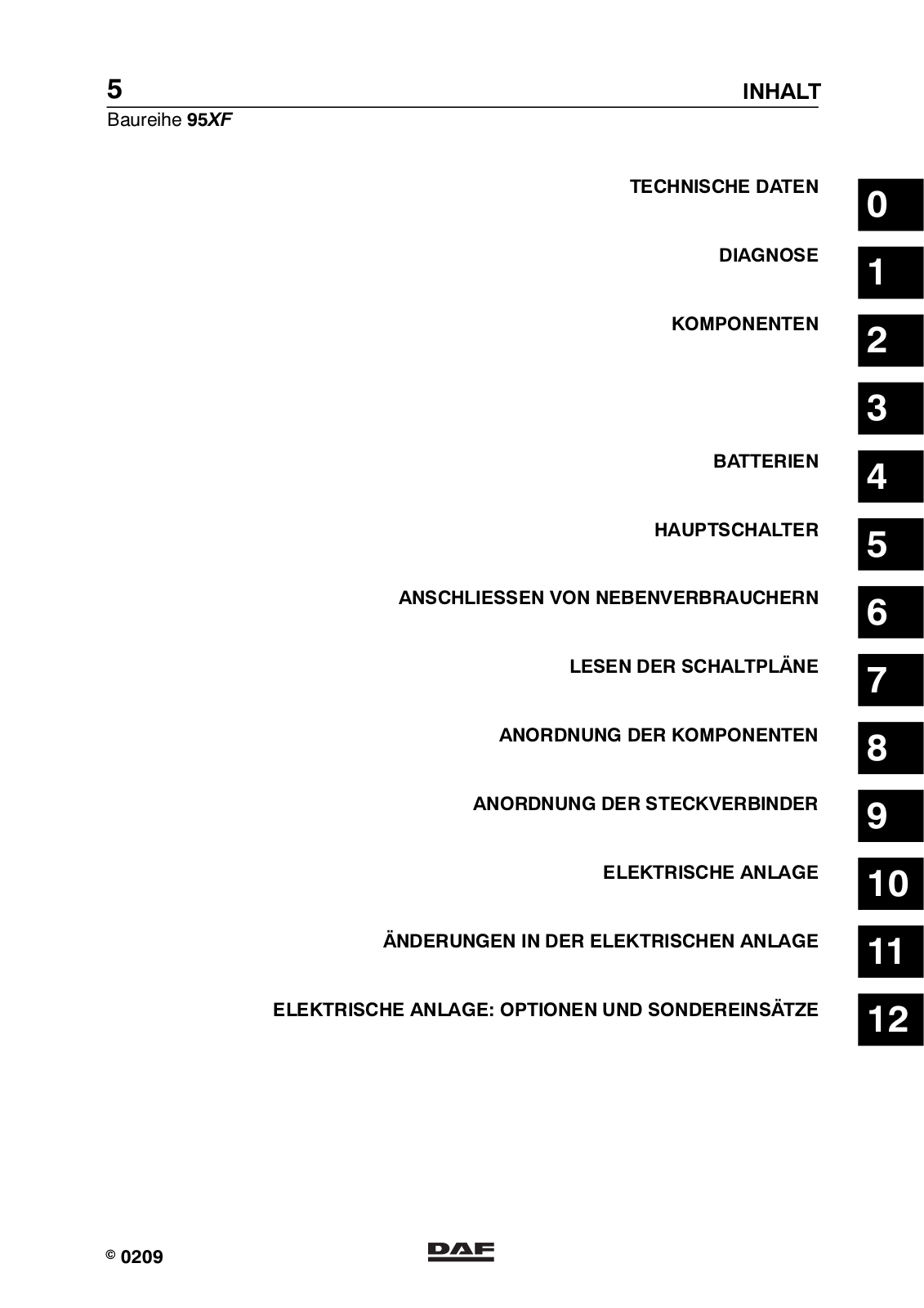 Jaguar XF DAF 2002 User Manual