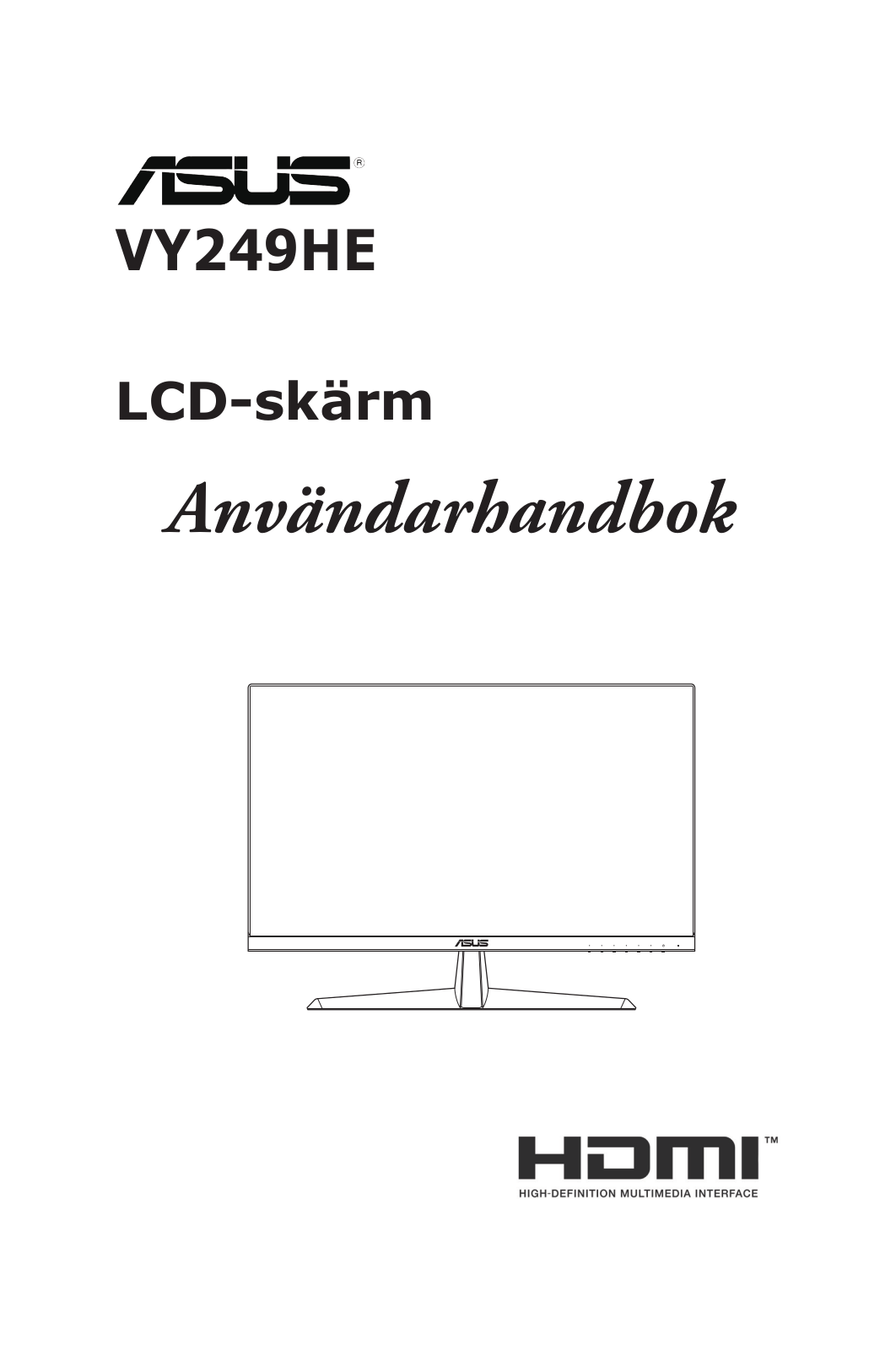 Asus VY249HE User’s Manual