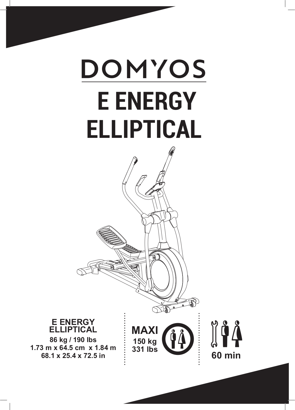 Domyos E ENERGY User Manual