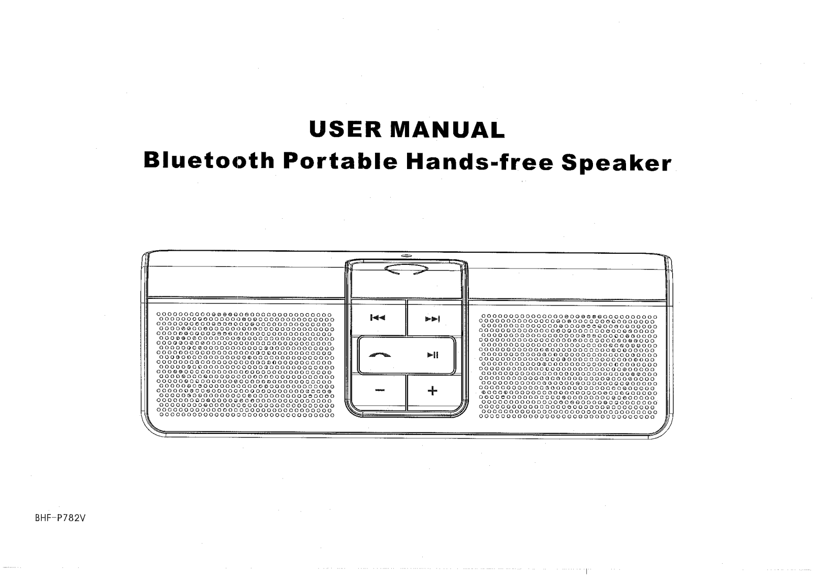 Juster BHFP782V User Manual