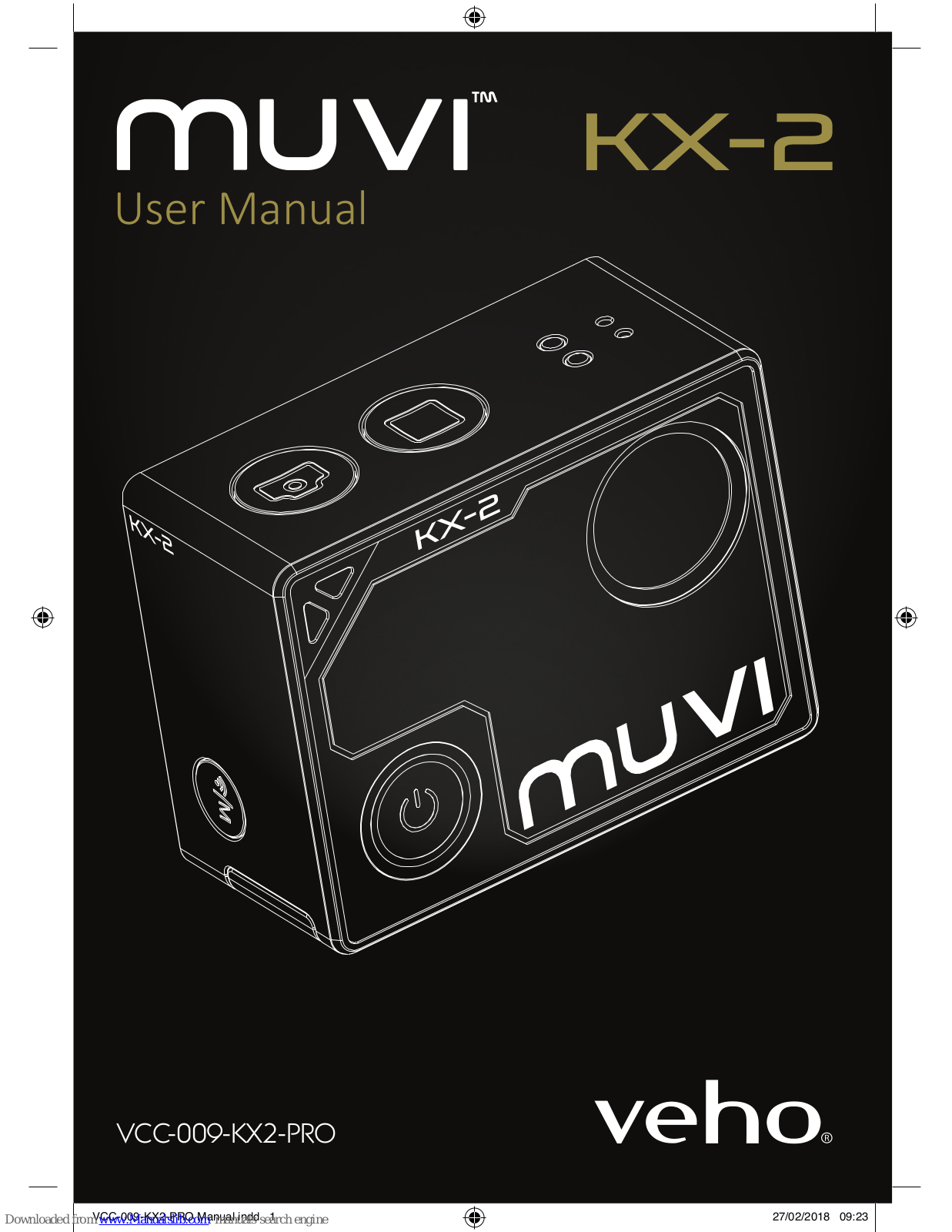 Veho MUVI KX-2 User Manual