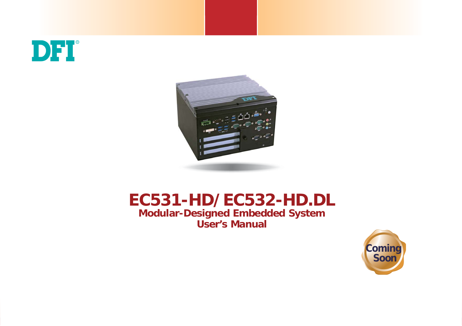 DFI EC531, EC532-HD User Manual