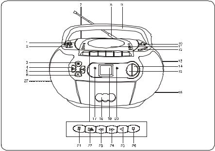 Denver TCD-55 User Manual