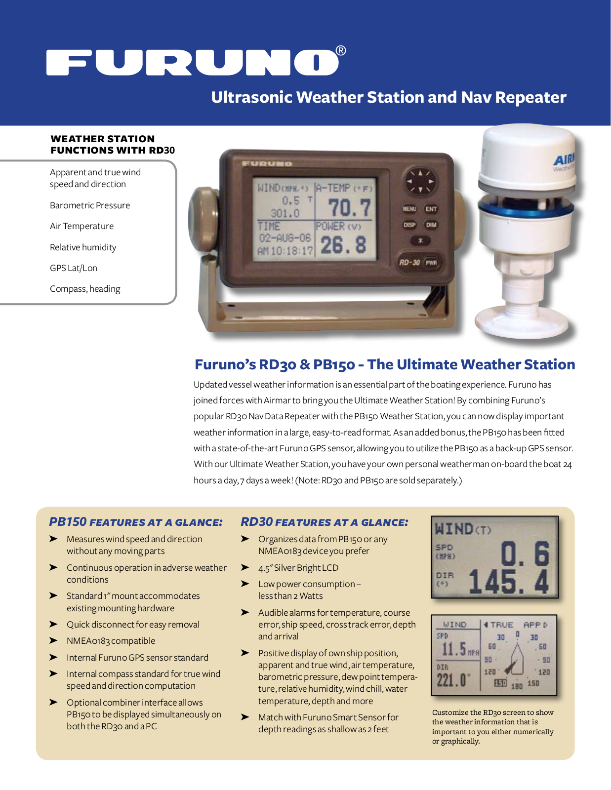 Furuno PB150 User Manual