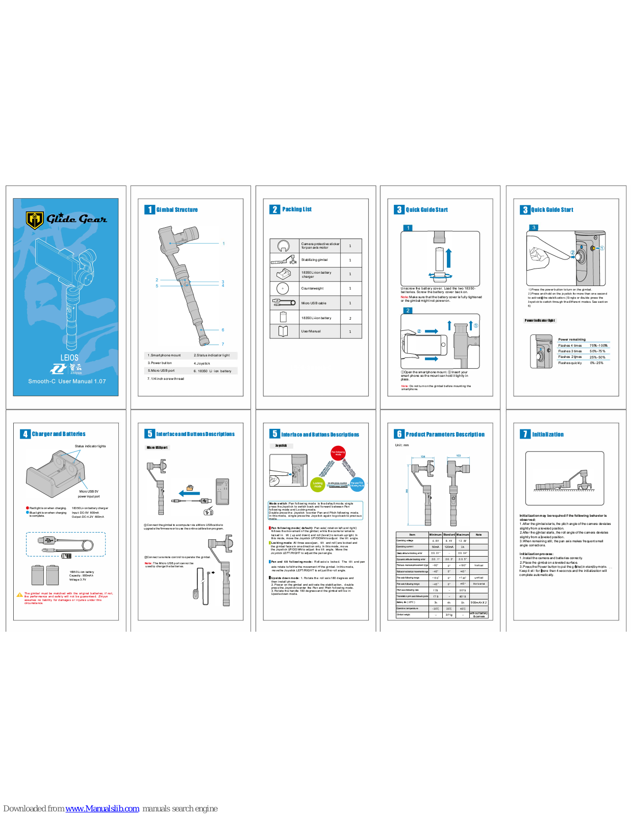 Glide Gear LEIOS SMOOTH-C User Manual