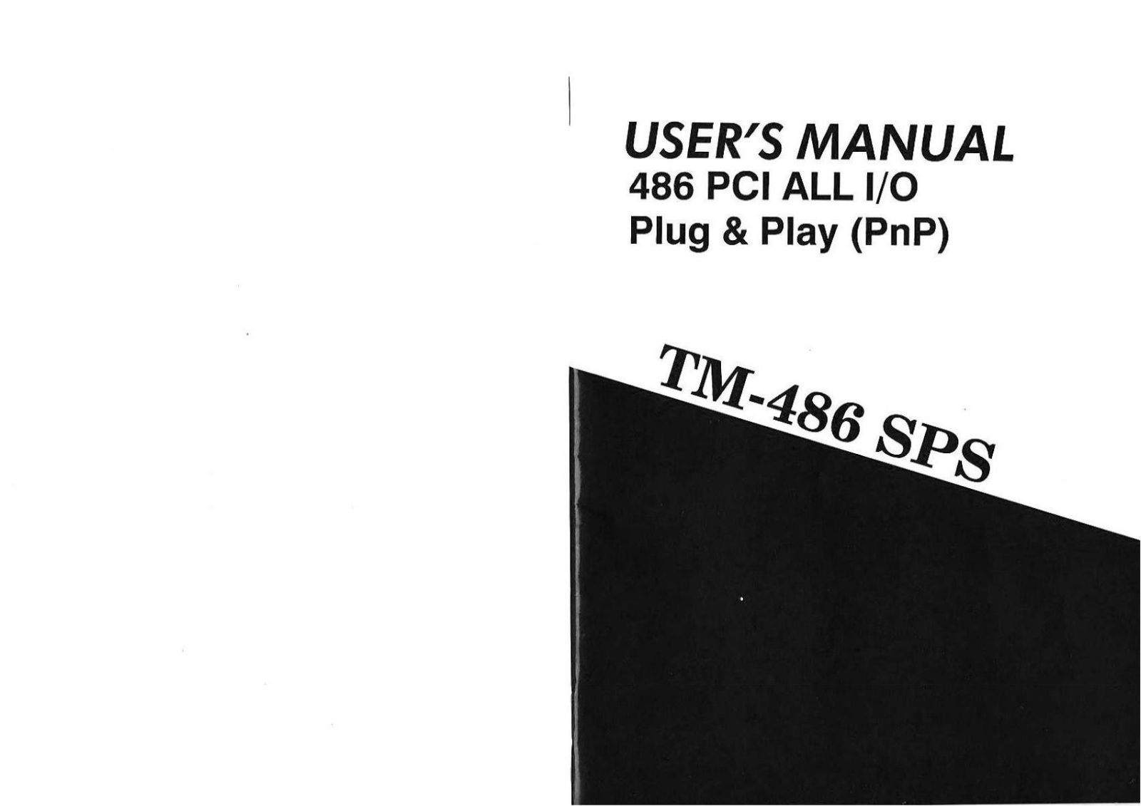 Totem TM-486SPS User Manual - ManualMachine.com