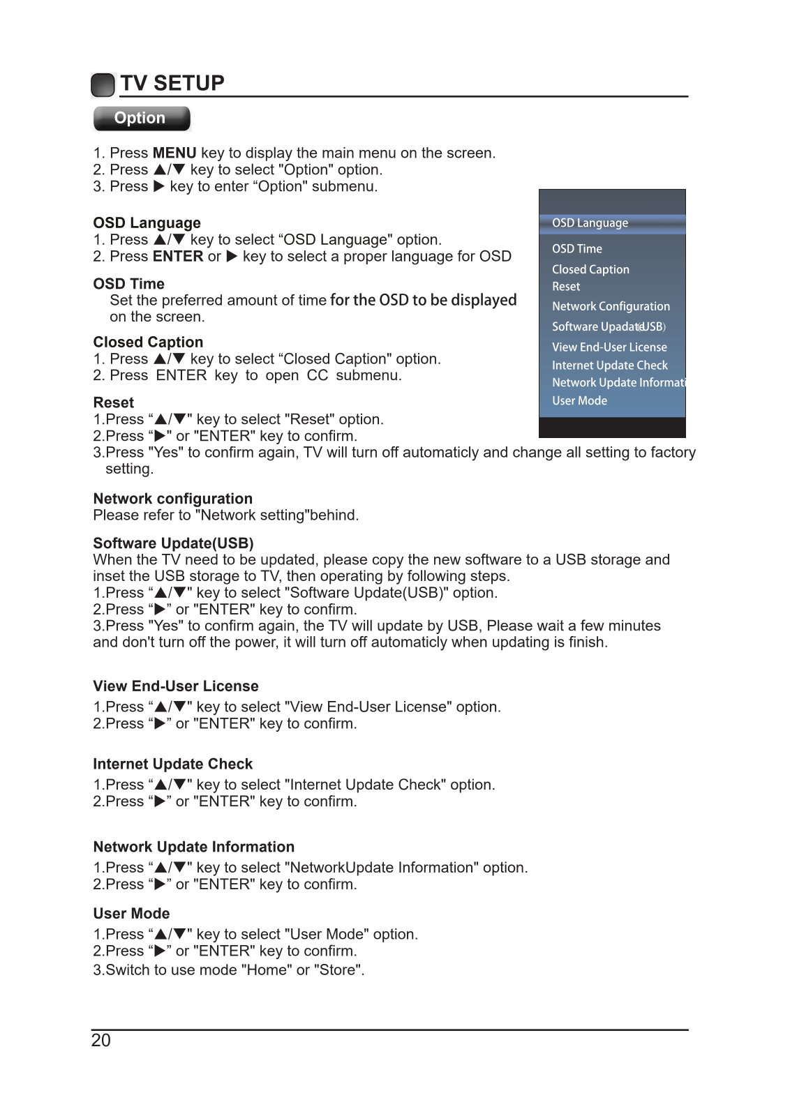 Jiangsu Dafeng Harson s Electronics E4SFT5517 User Manual