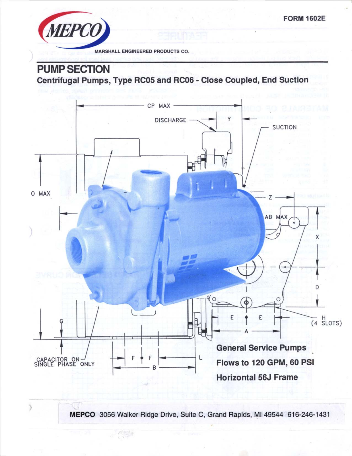 Control Products RC05 User Manual