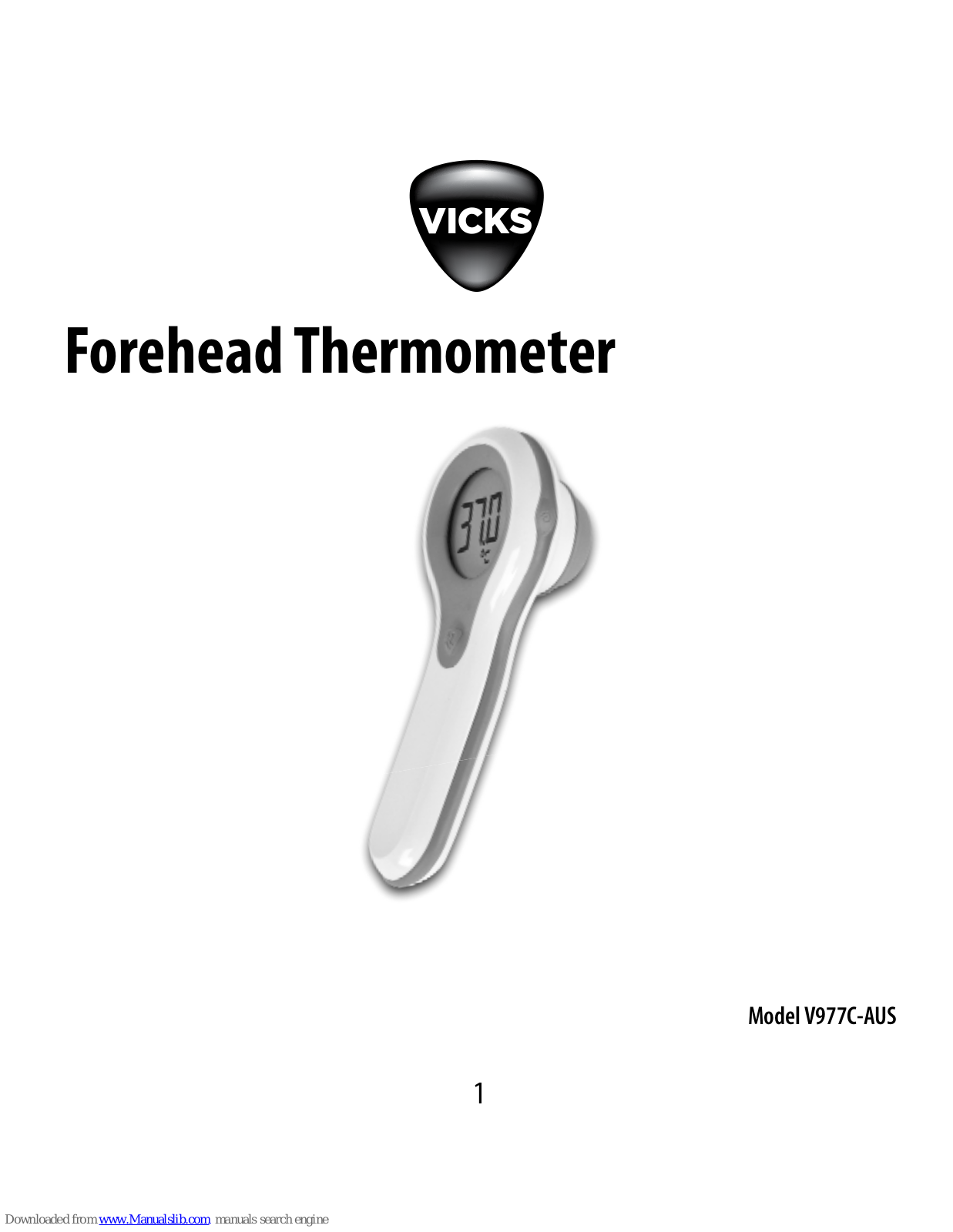 Vicks V977C-AUS Instruction Manual - ManualMachine.com