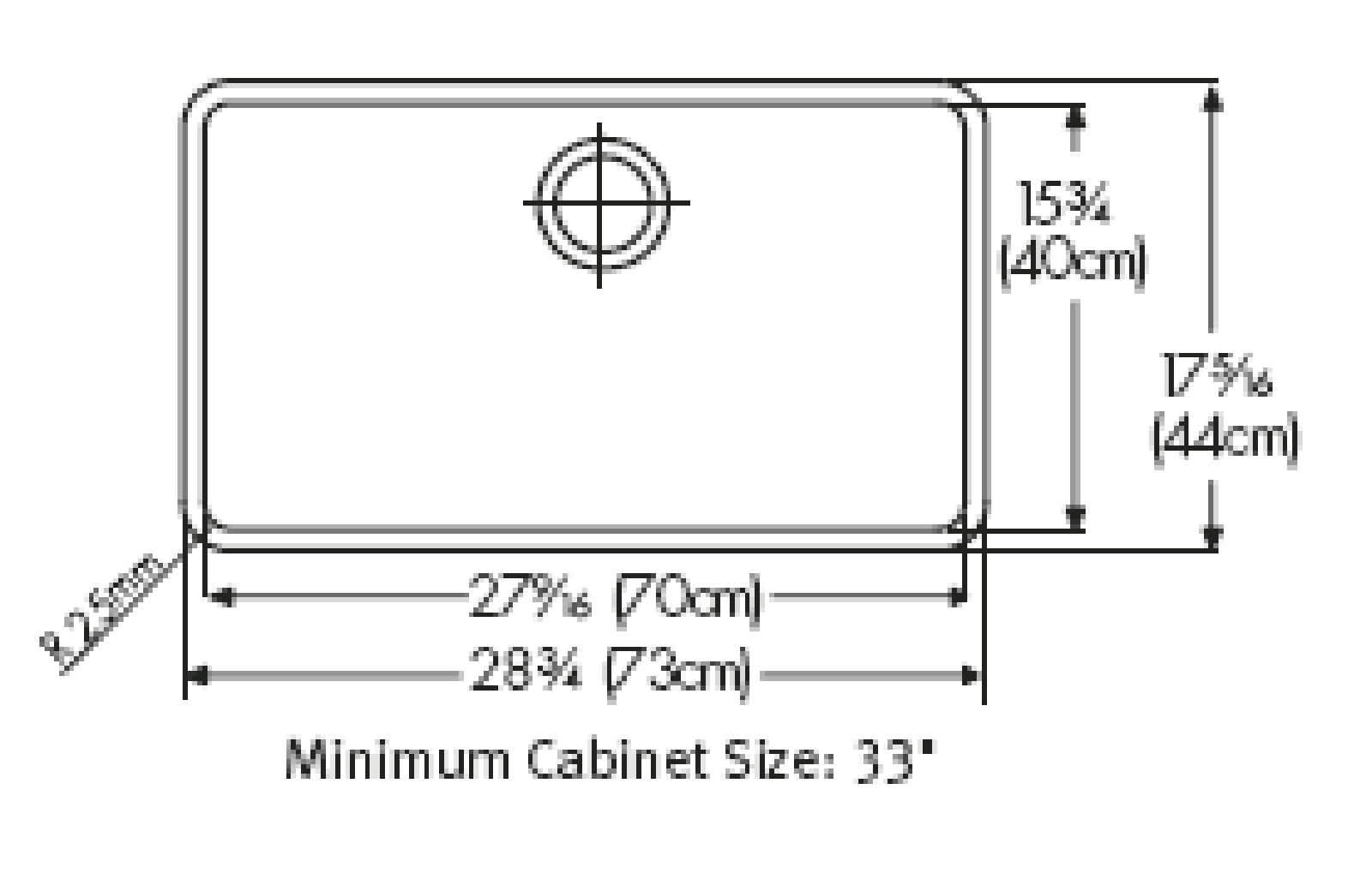 Franke FKX1136 Dimensions - ManualMachine.com