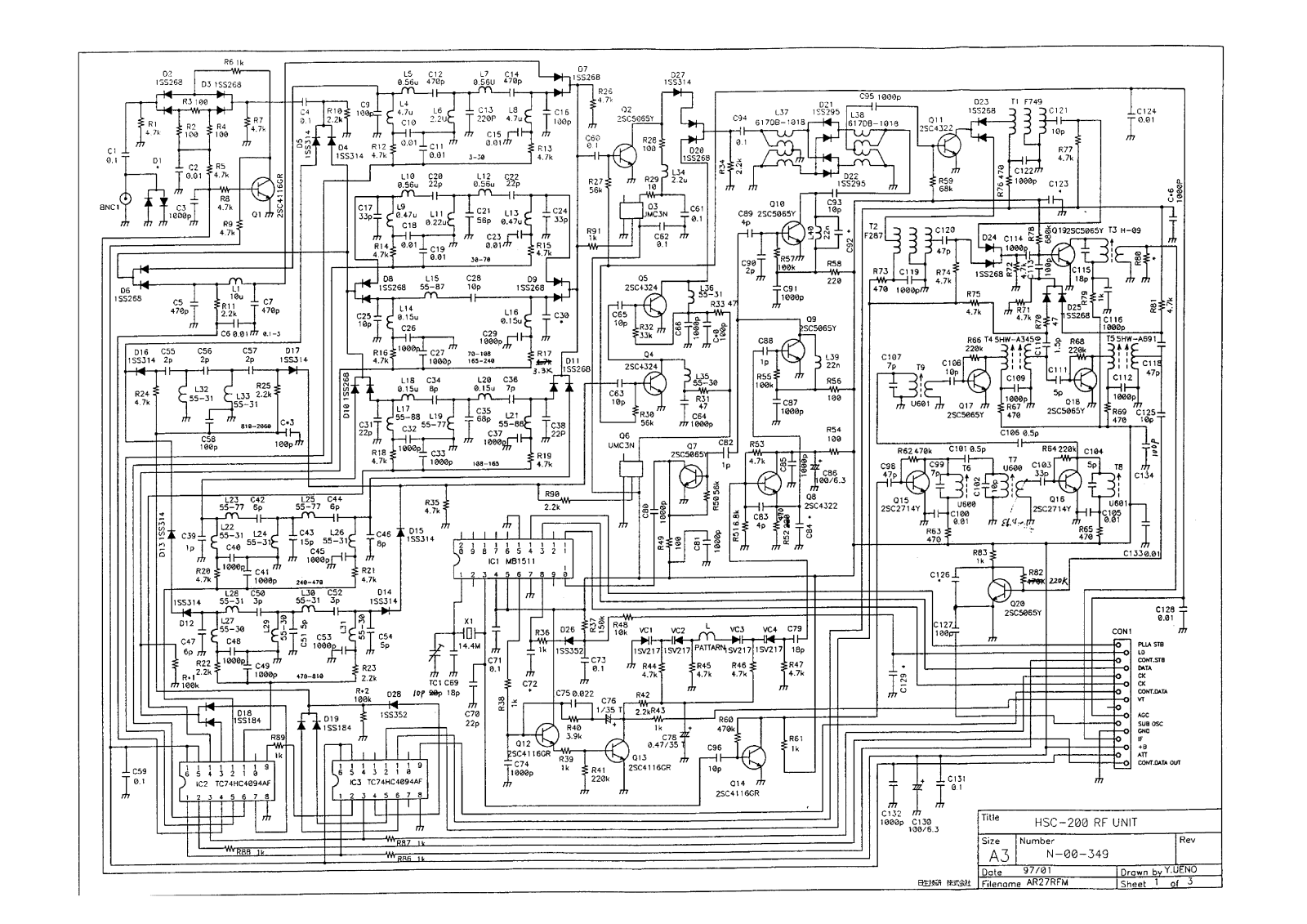 Albrecht SC AE 600H, ae600h Schematic