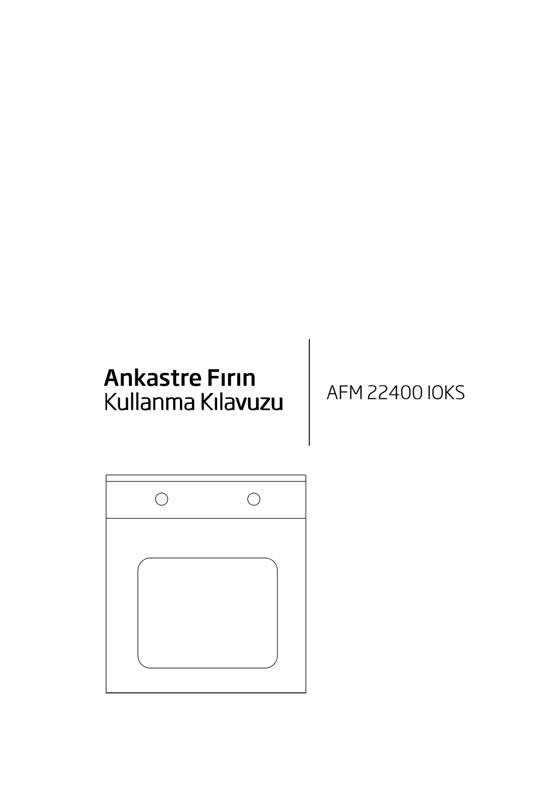 Beko AFM22400IOKS User manual