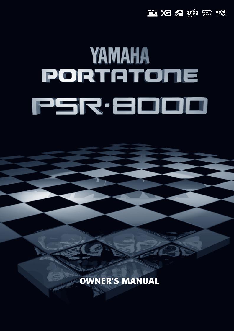 Yamaha PSR-8000, PSR-8000E User Manual