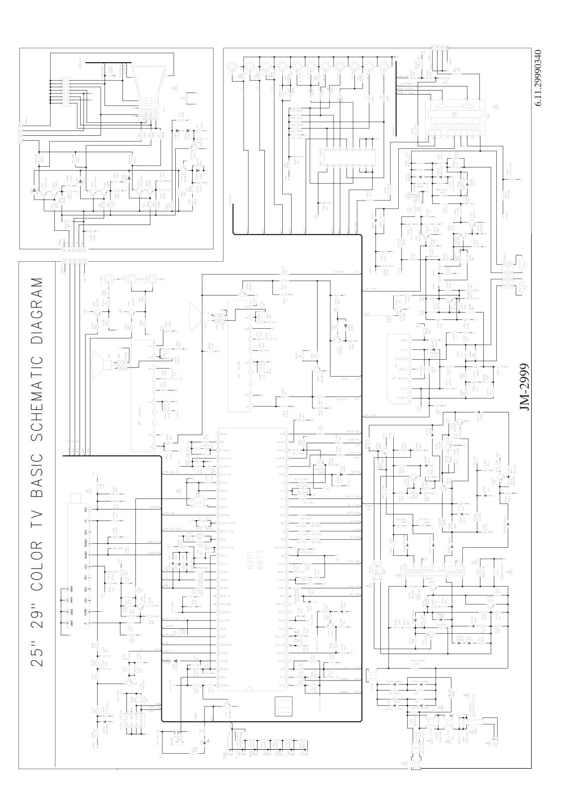 Рекорд CT-1403, CT1432 Schematics