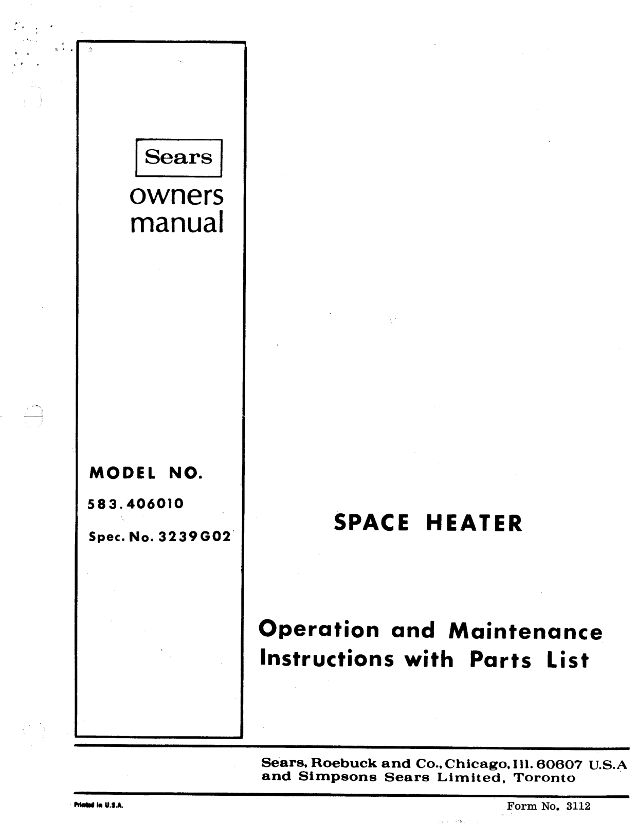 Desa Tech 406010 Owner's Manual