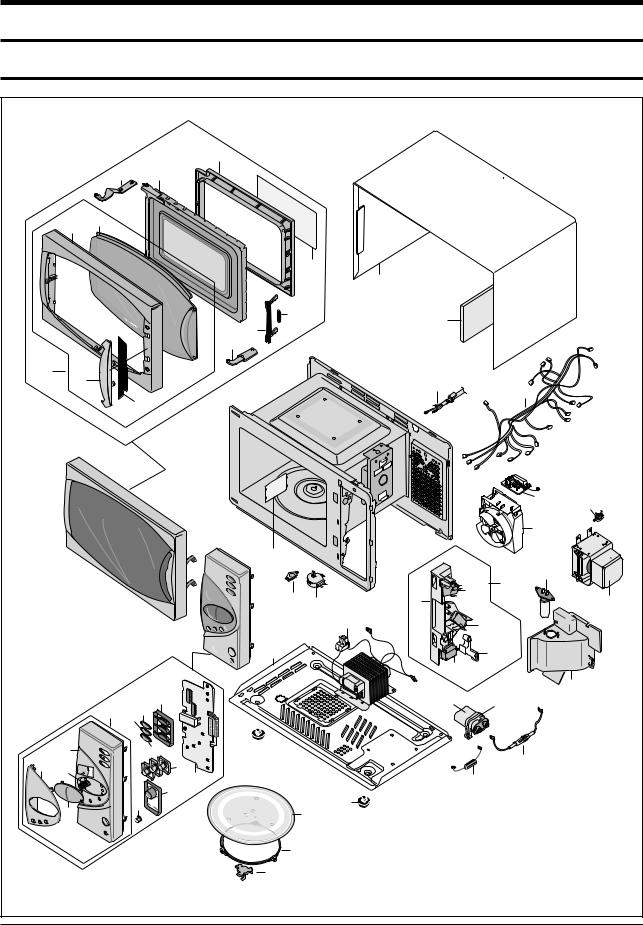 Samsung M759GR Expoioded View and Parts List