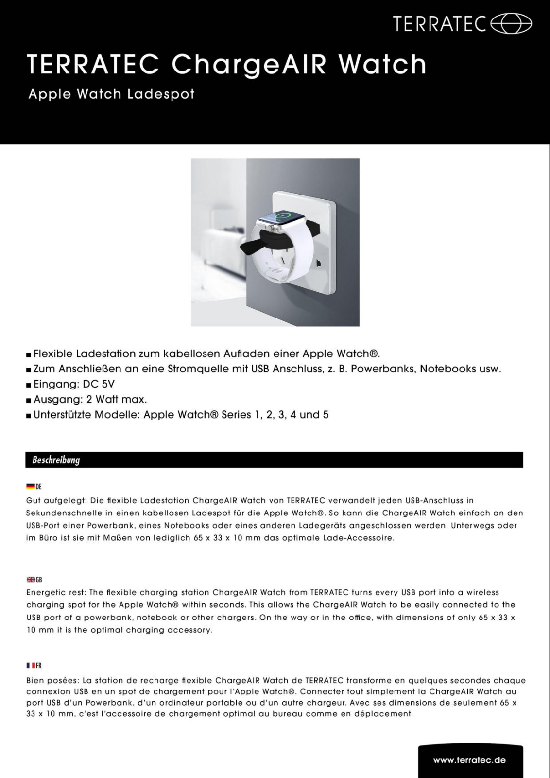 TerraTec ChargeAIR All User Manual