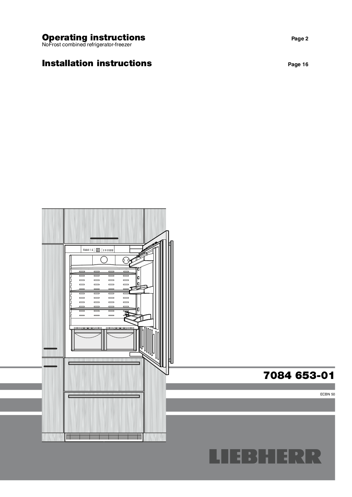 Liebherr ECBN5066LH User Manual