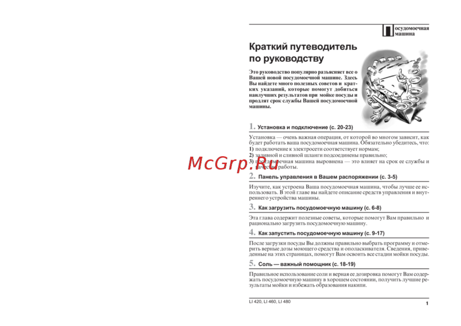 Ariston LI 460 User Manual