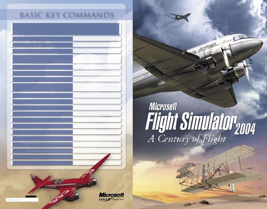 Games PC FLIGHT SIMULATOR 2004 User Manual