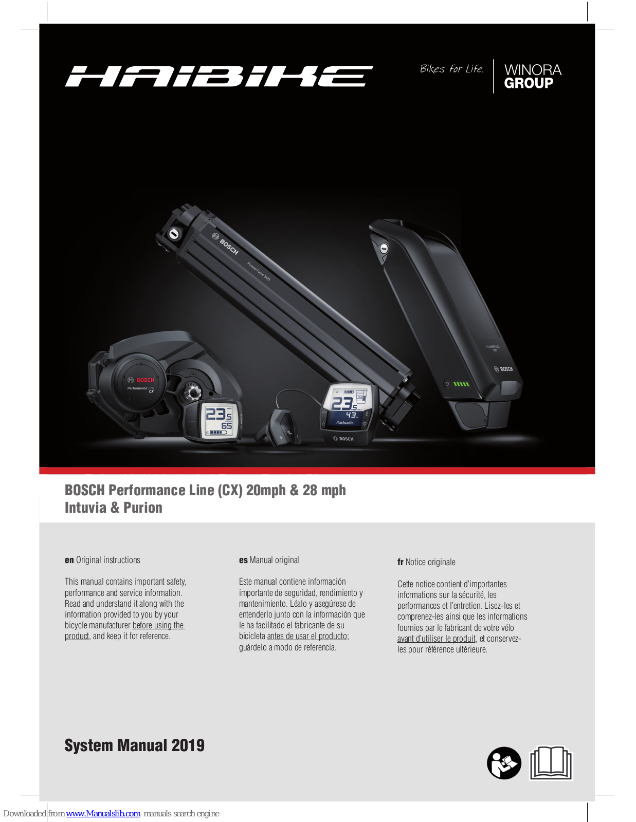 Bosch Performance Line CX System Manual