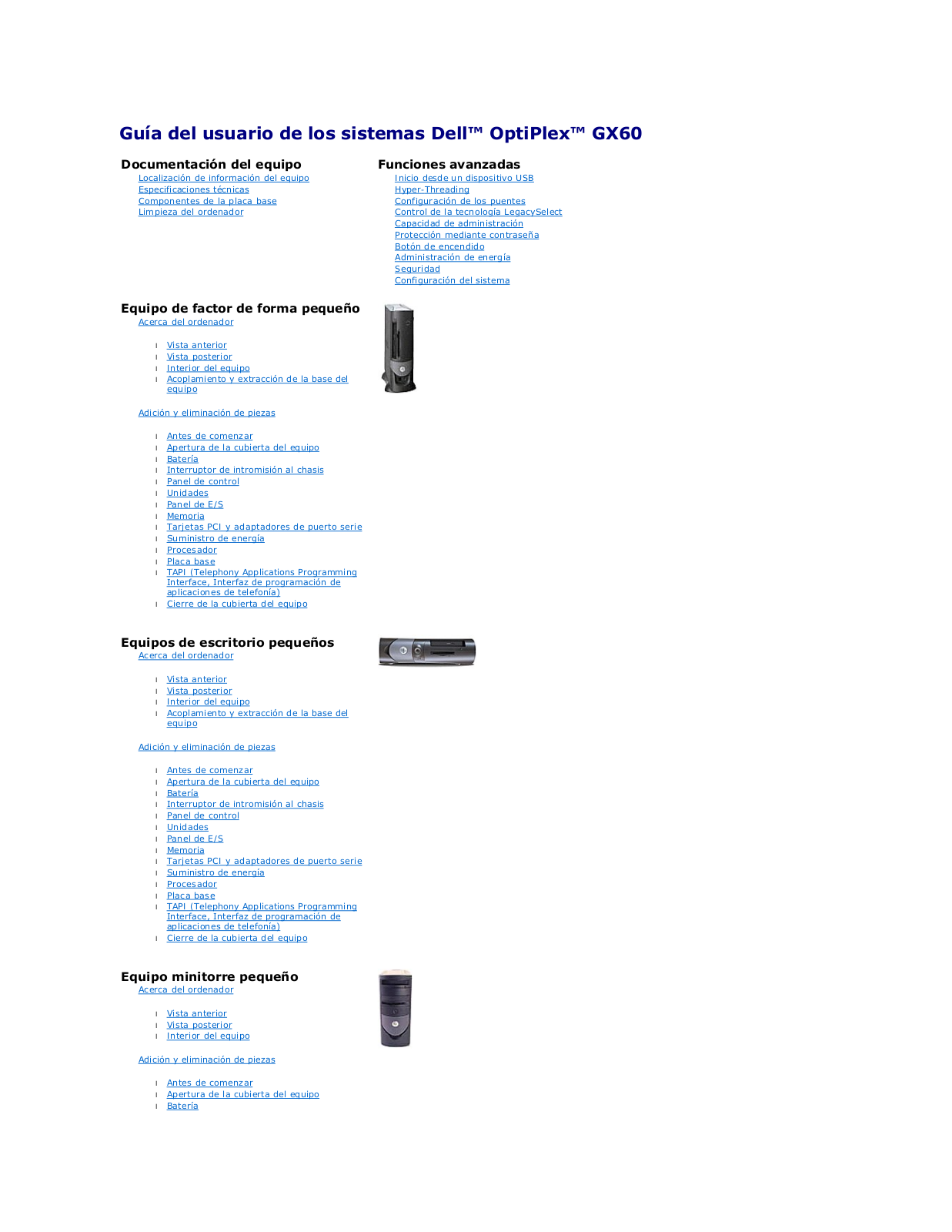 Dell OptiPlex GX60 User Manual