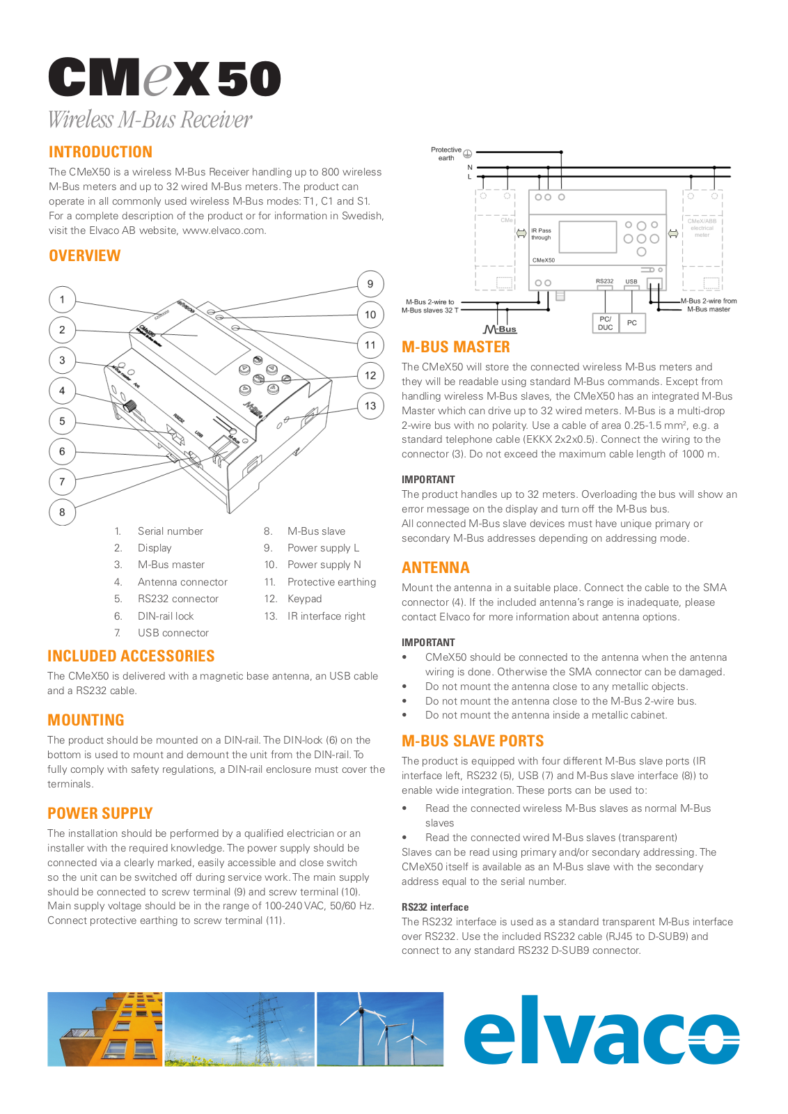 Elvaco CMeX 50 Quick Manual - ManualMachine.com