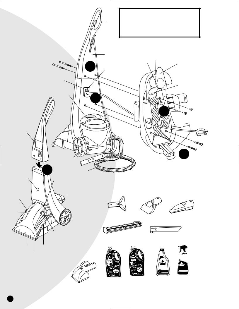 Bissell 1699, 8905 User Manual