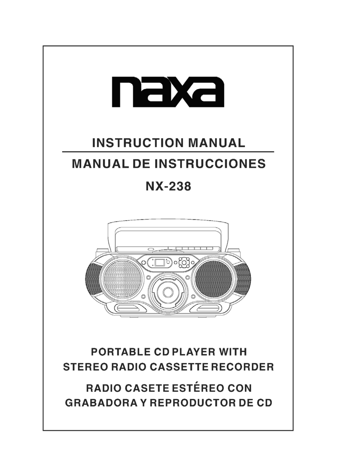 Naxa NX-238 User Manual