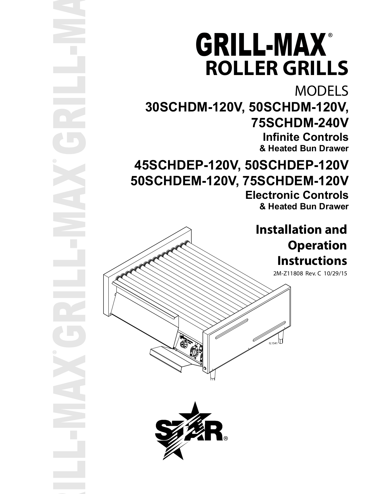 Star Manufacturing 30SCHDM Installation  Manual