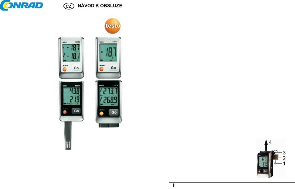 testo 175 T1, 175 T2, 175 T3, 175 H1 User guide