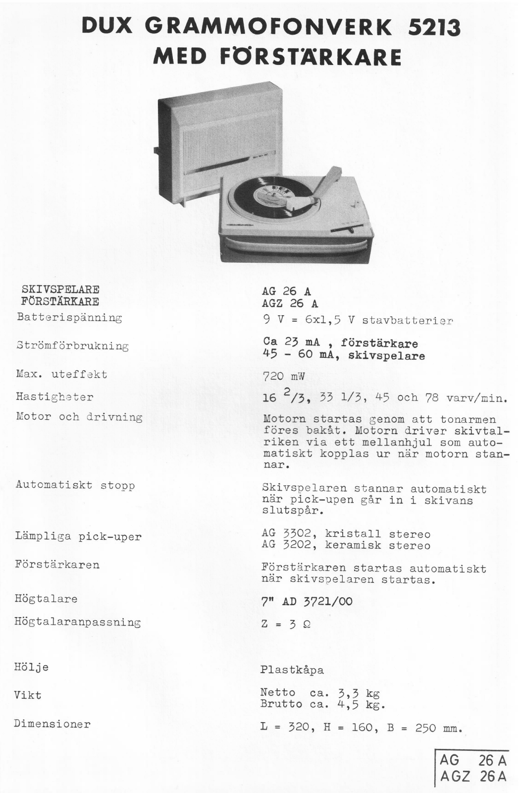 Dux 5213 SERVICE MANUAL - ManualMachine.com