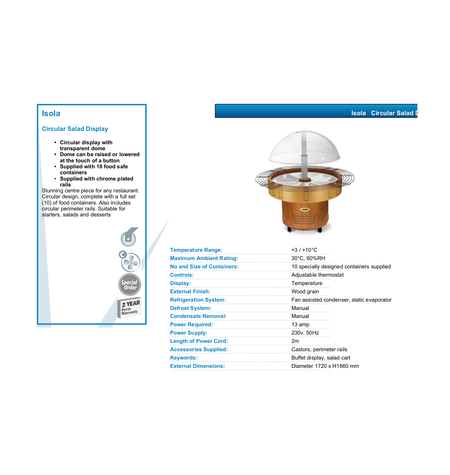 Valera ISOLA DATASHEET