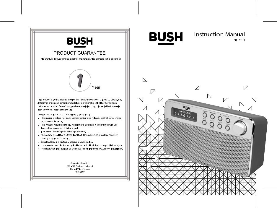 Bush NE-6211 Instruction manual