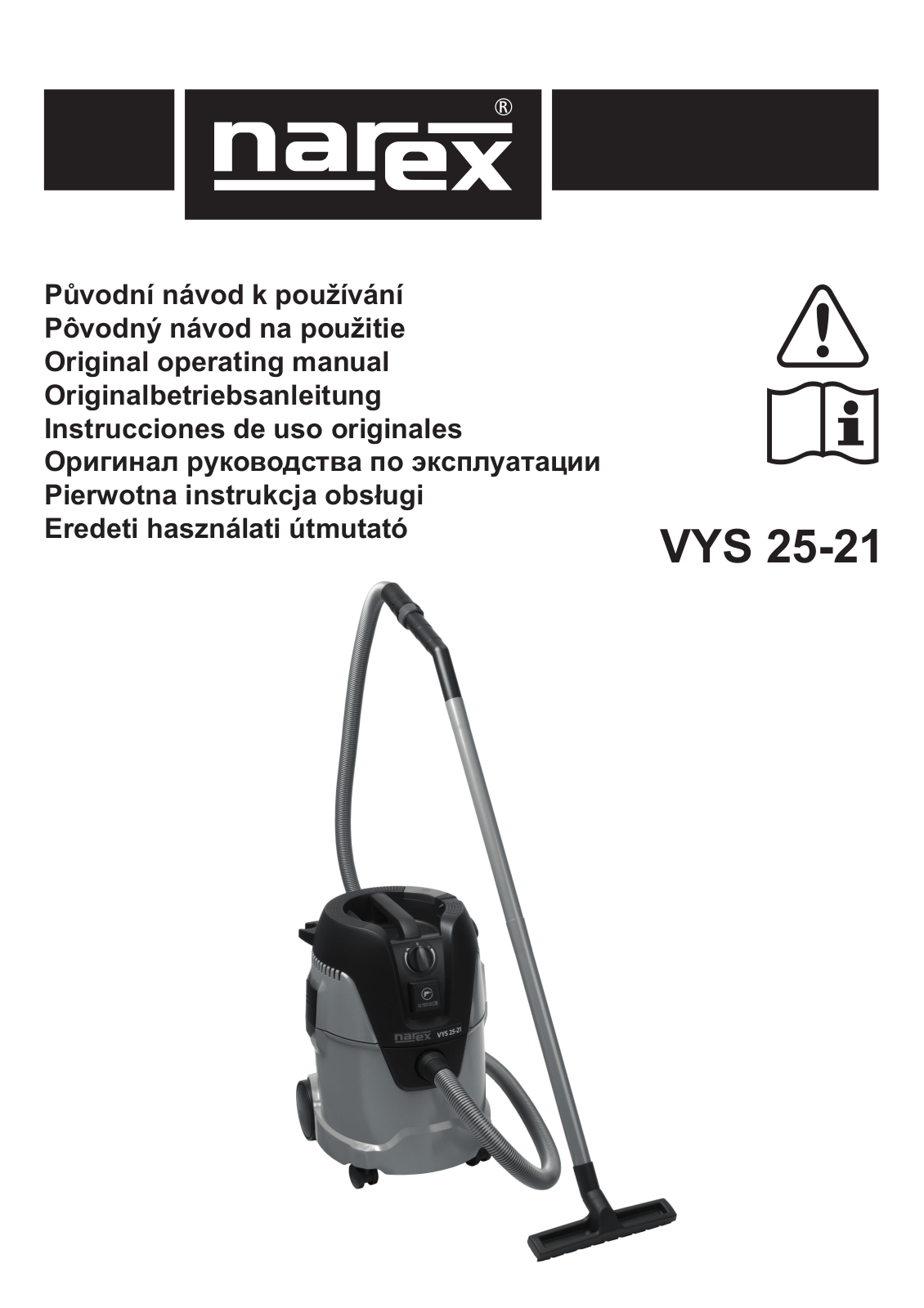 Narex VYS 25-21 User Manual