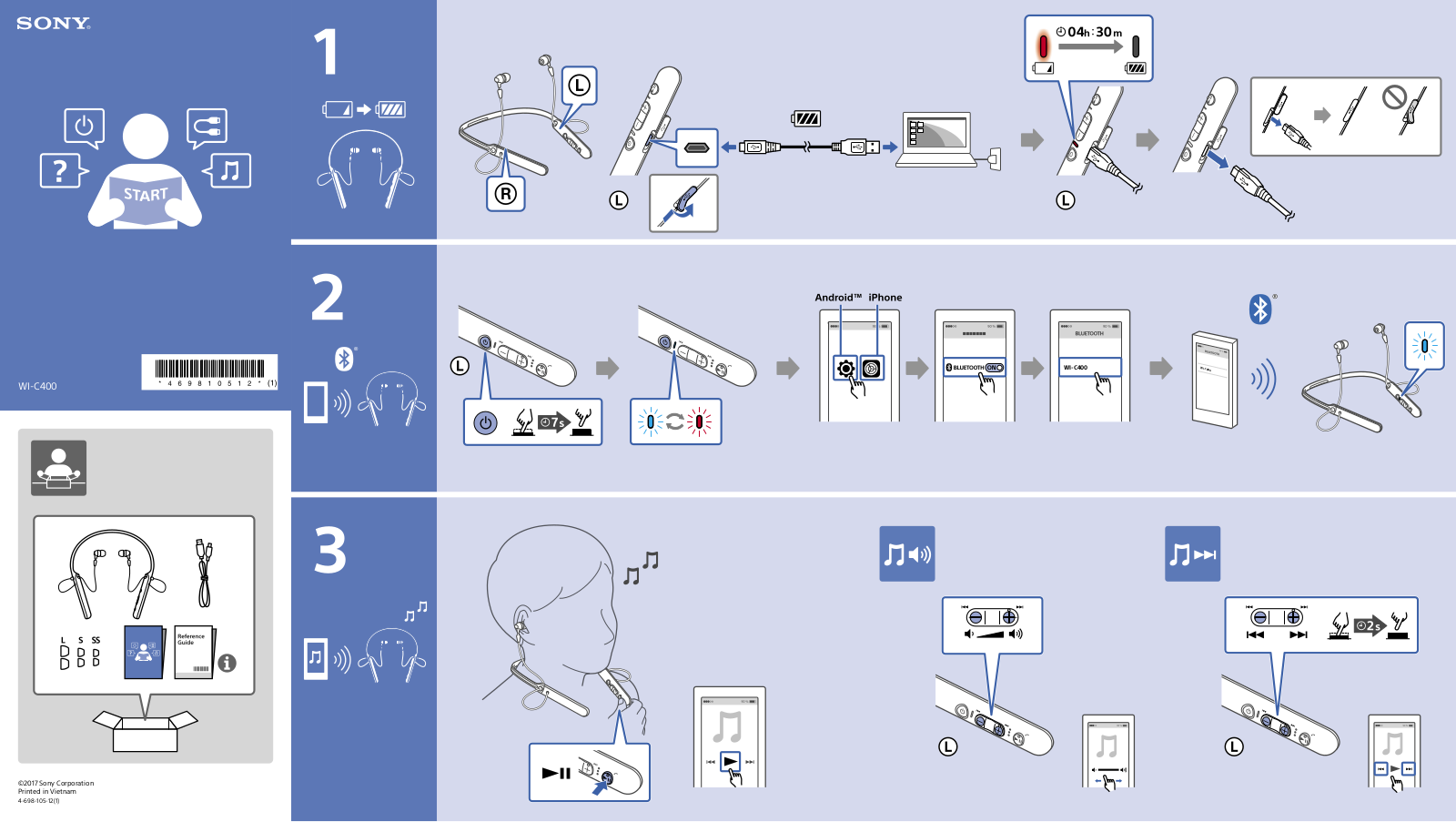 Sony WI-C400 User Manual