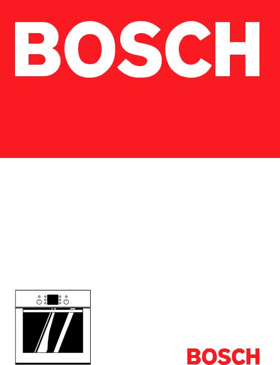 Bosch HBN 73U551 User Manual