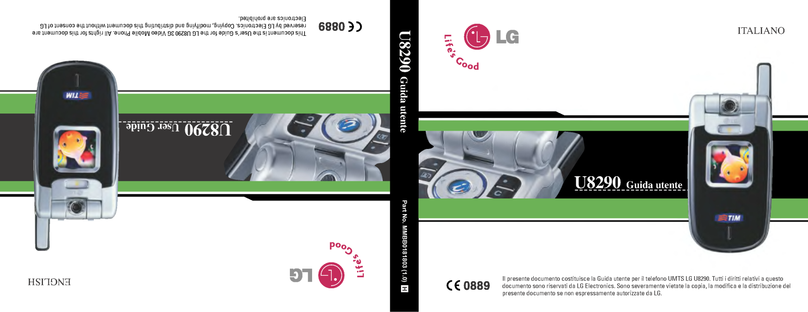 Lg U8290 User Manual