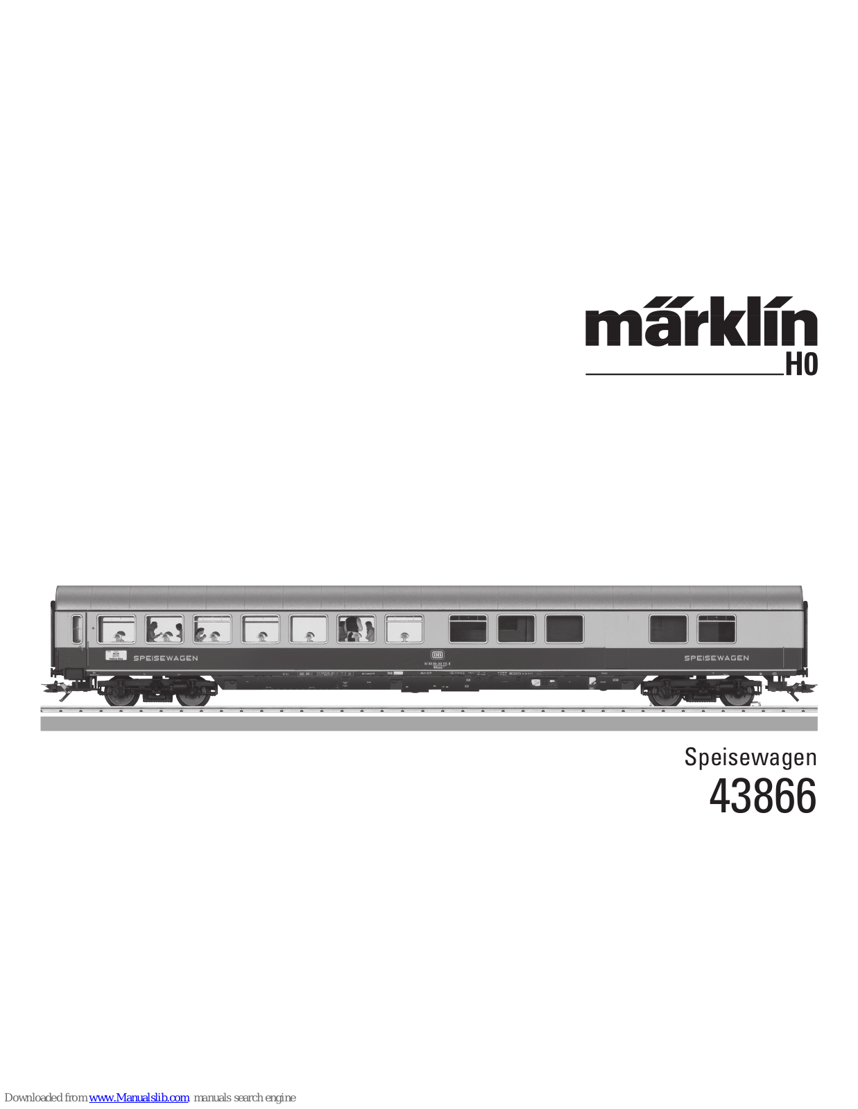 marklin 43866 Instruction Manual - ManualMachine.com
