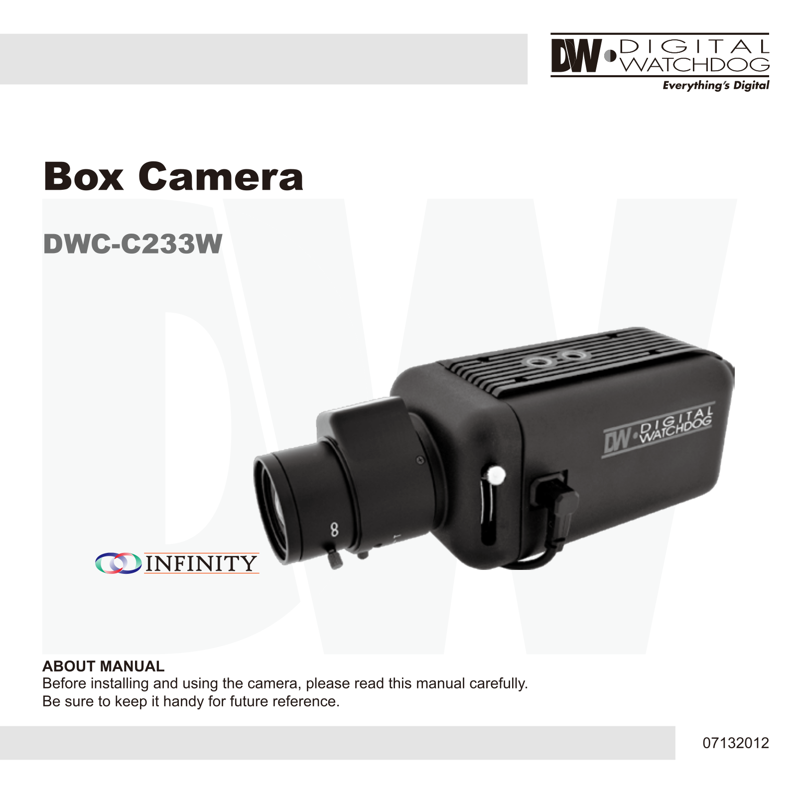 Digital Watchdog DWC-C233W User Manual