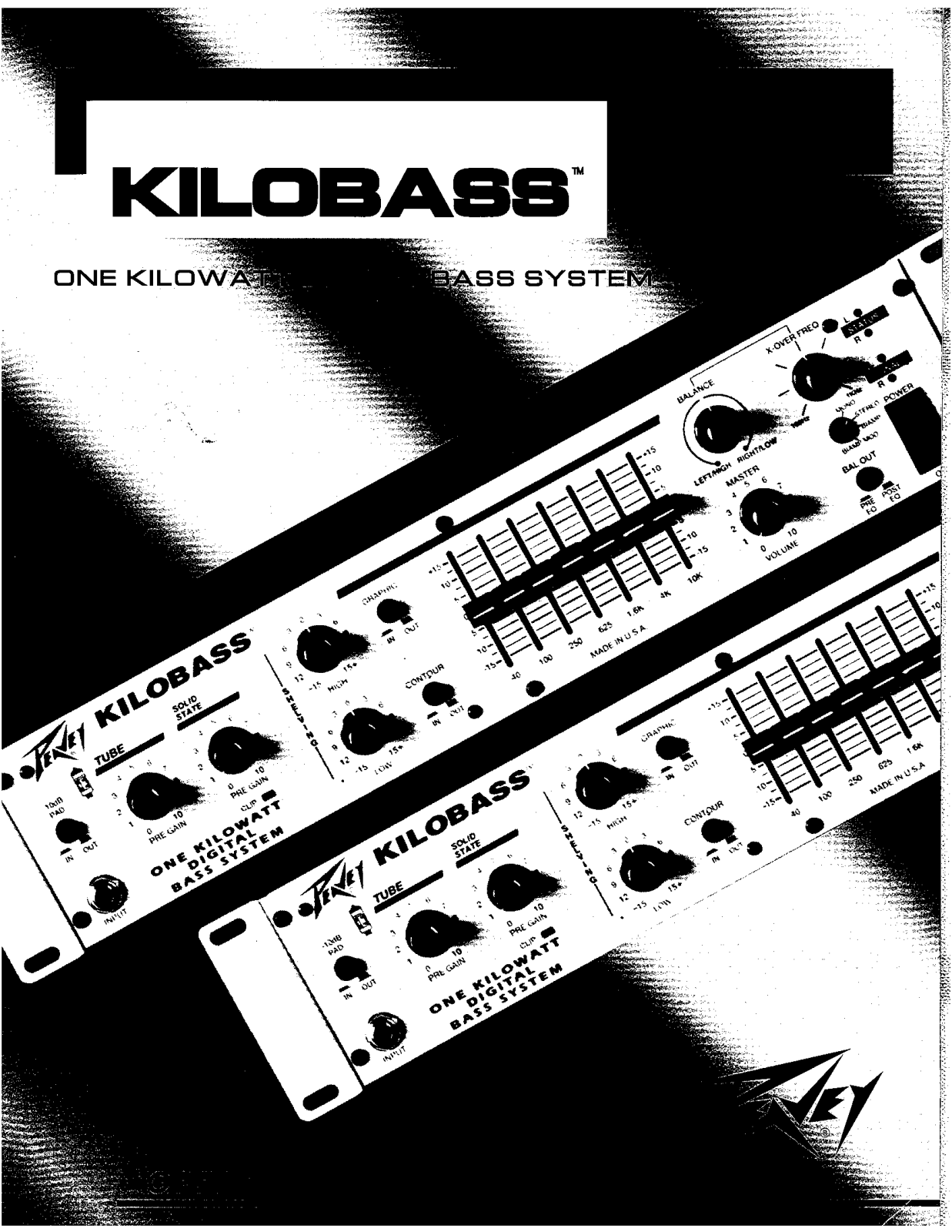 Peavey KILOBASS Owners Manual