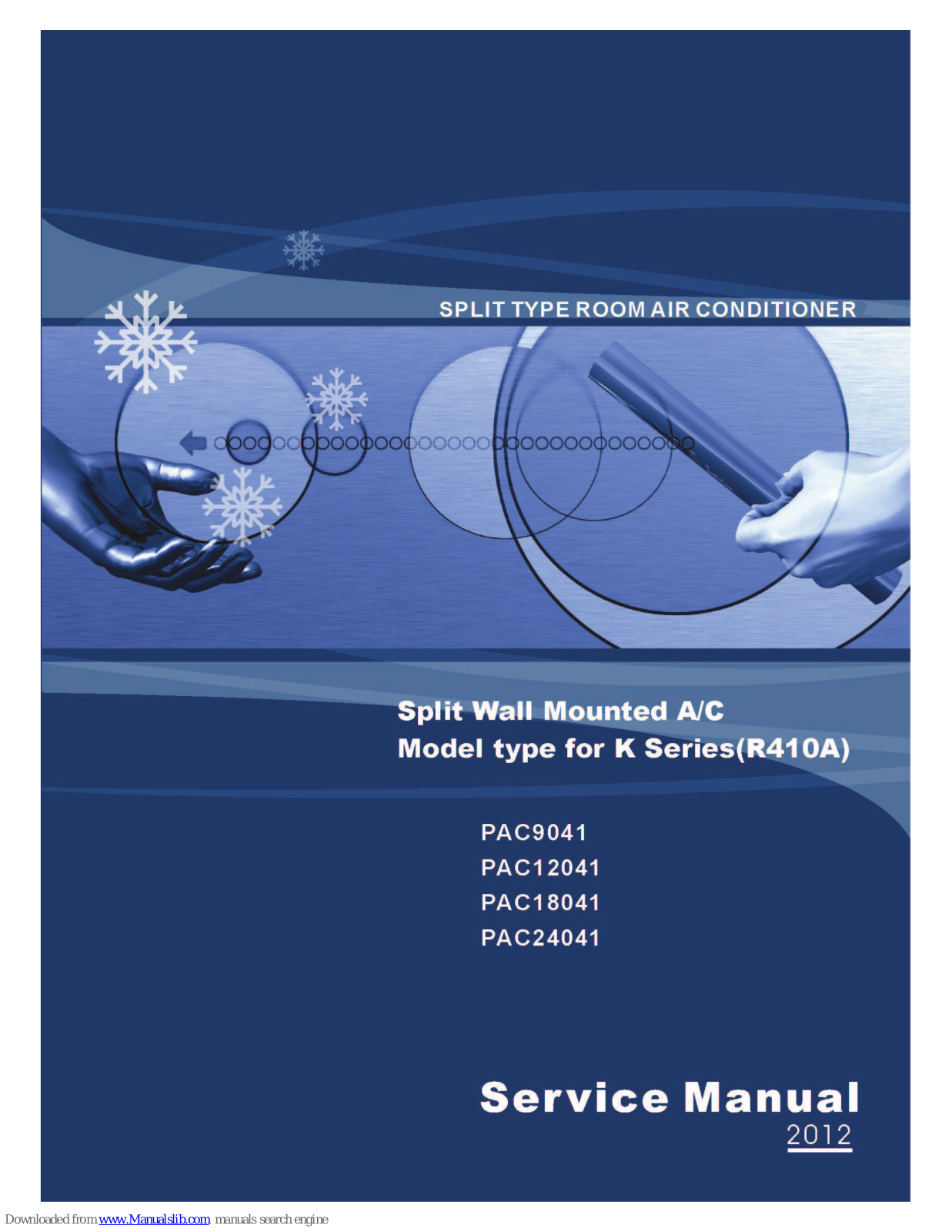 Premium Appliance PAC9041, PAC12041, PAC18041, PAC24041 Service Manual