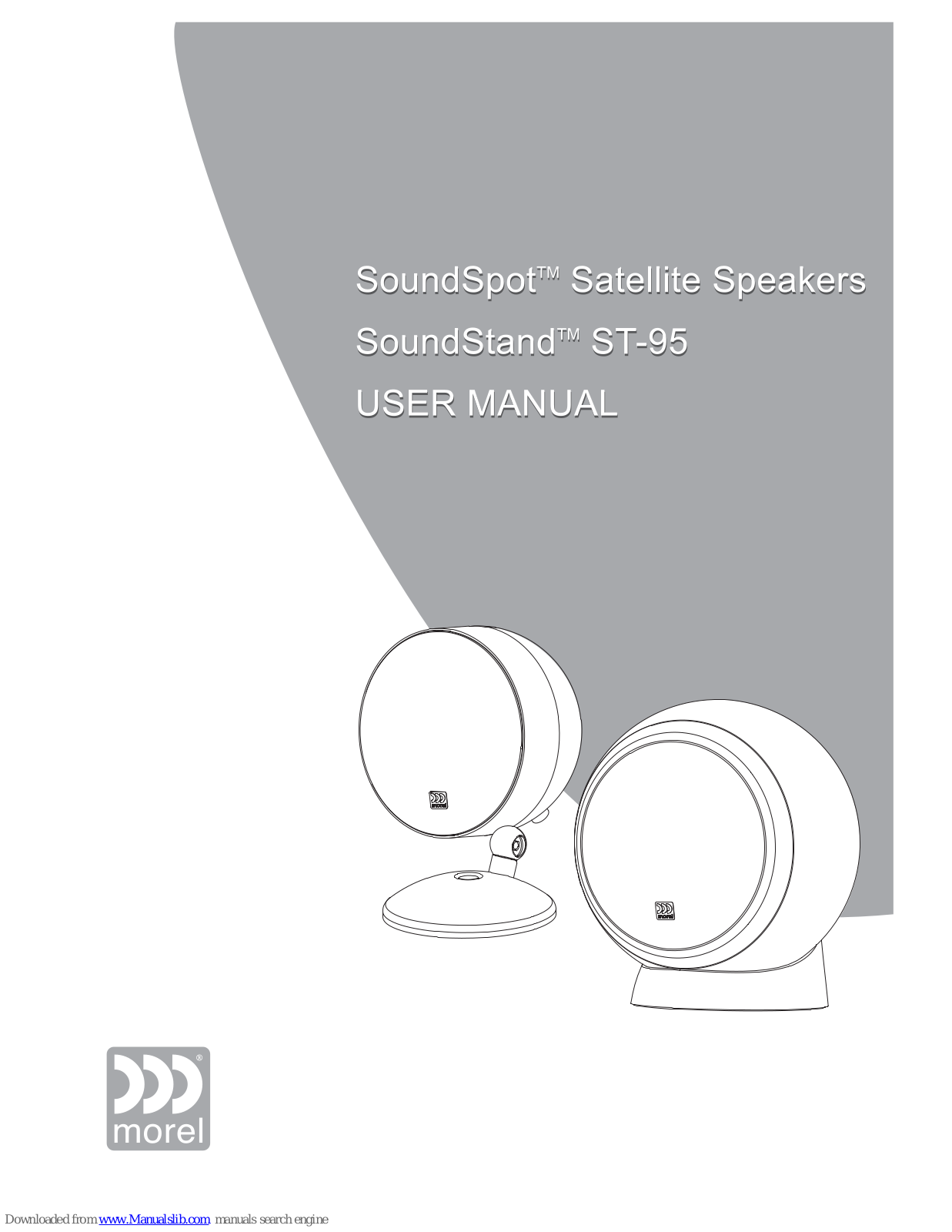 Morel SoundSpot SP-1, SoundSpot SP-2, SoundStand ST-95 User Manual