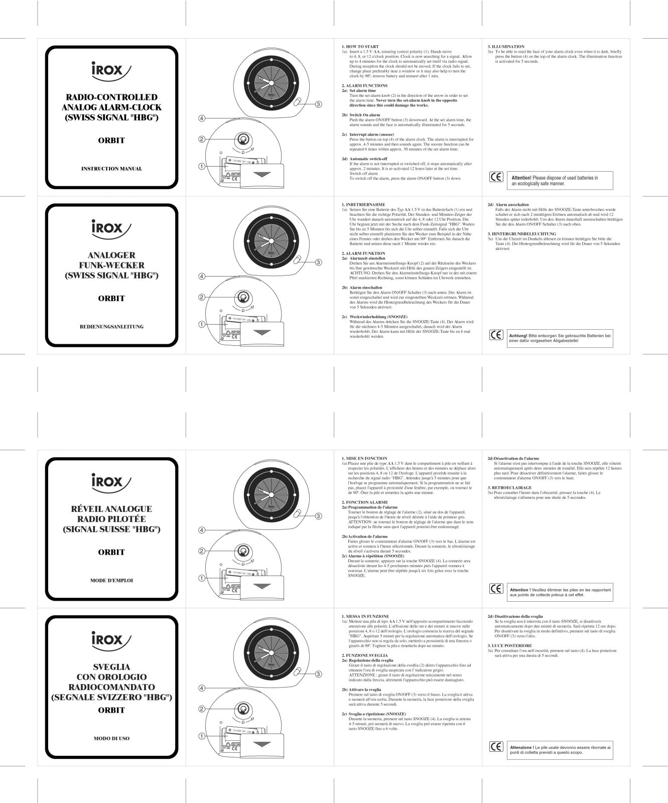 IROX ORBIT User Manual