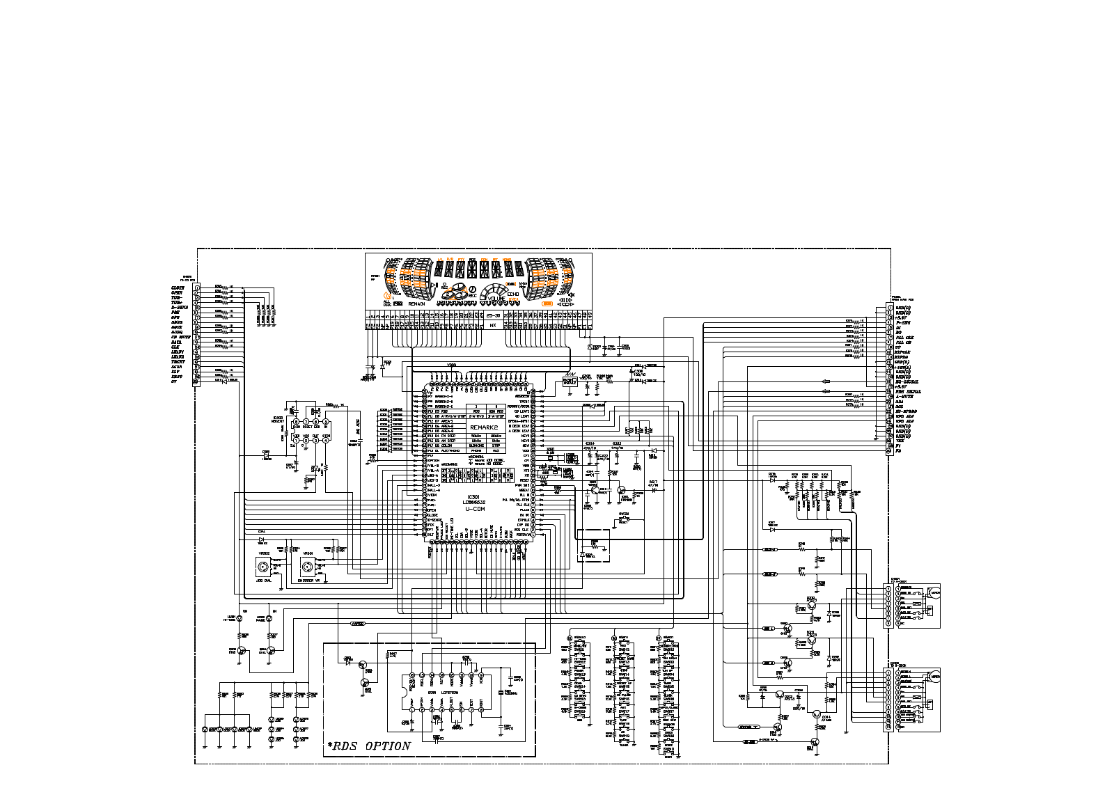 Goldstar ffh-818a Service Manual front